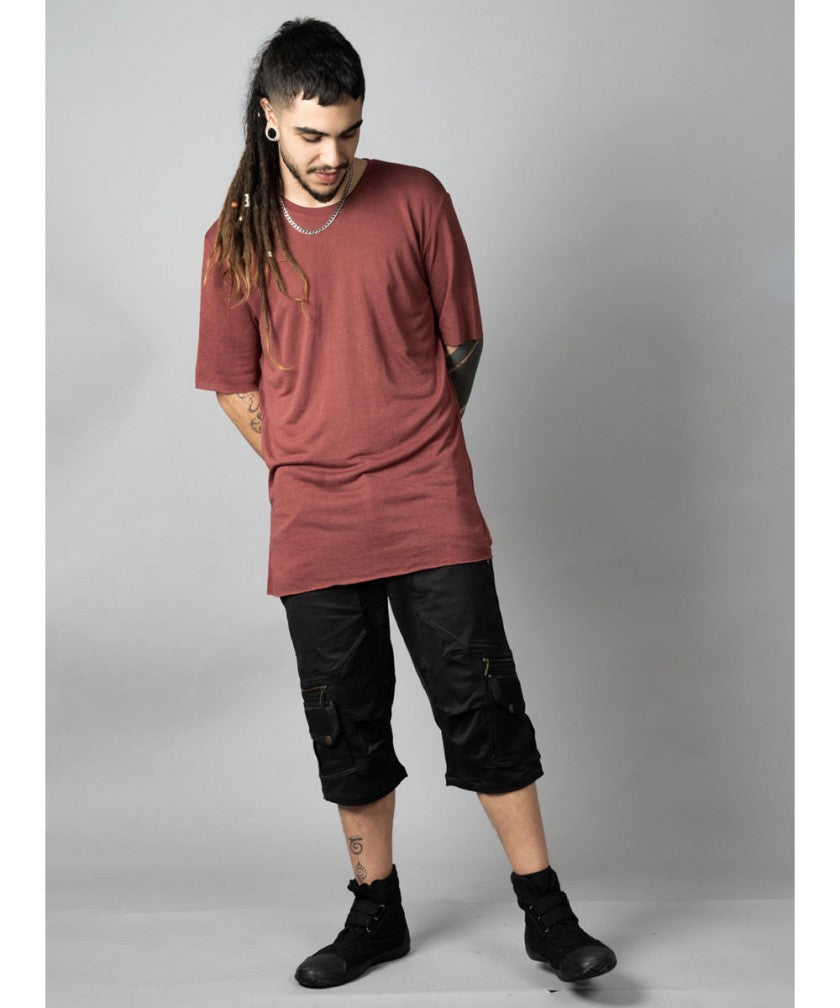 SAKAY BOTANICAL T-Shirt In Red