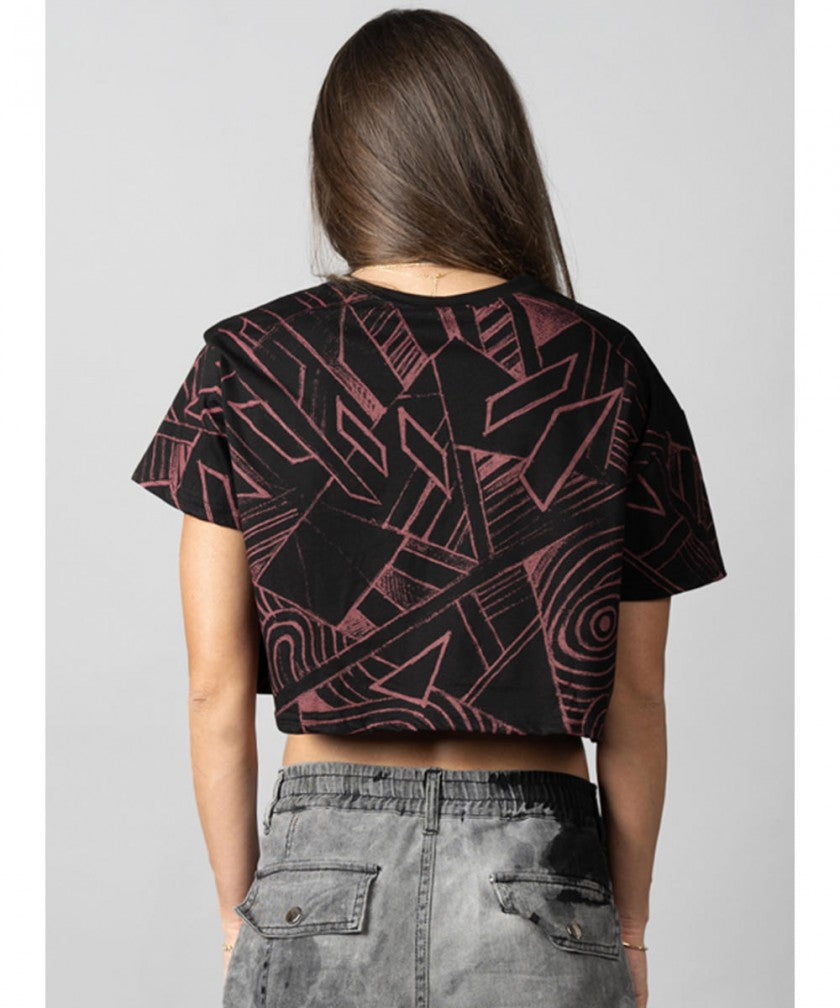 MOONA Crop Top In Black