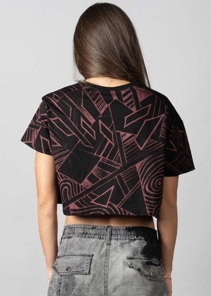 MOONA Crop Top In Black