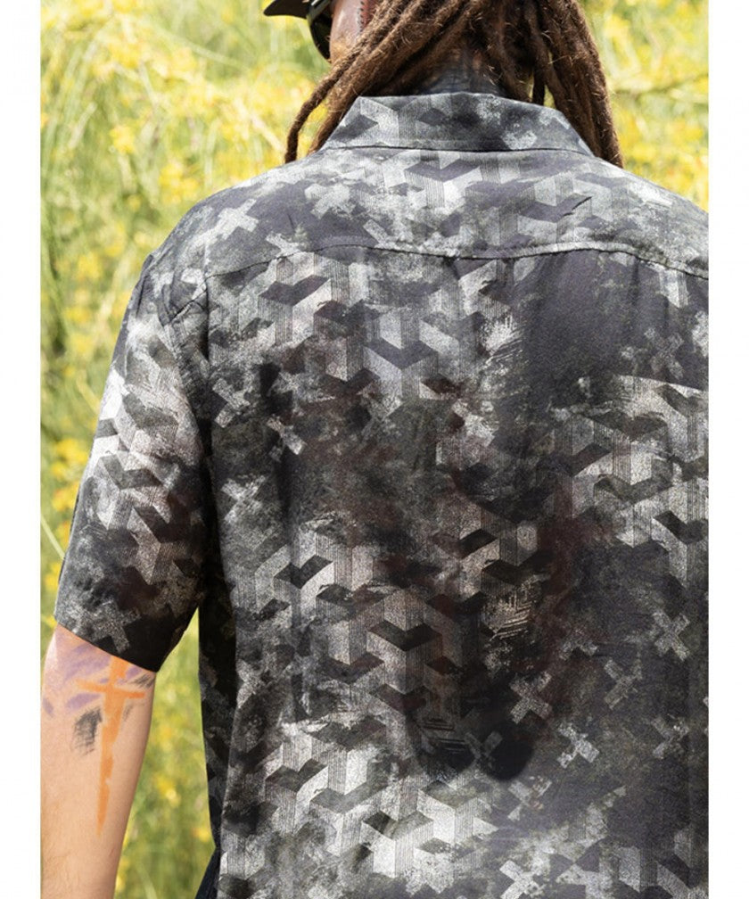 SENGOKU Short Sleeve Botton Shirt