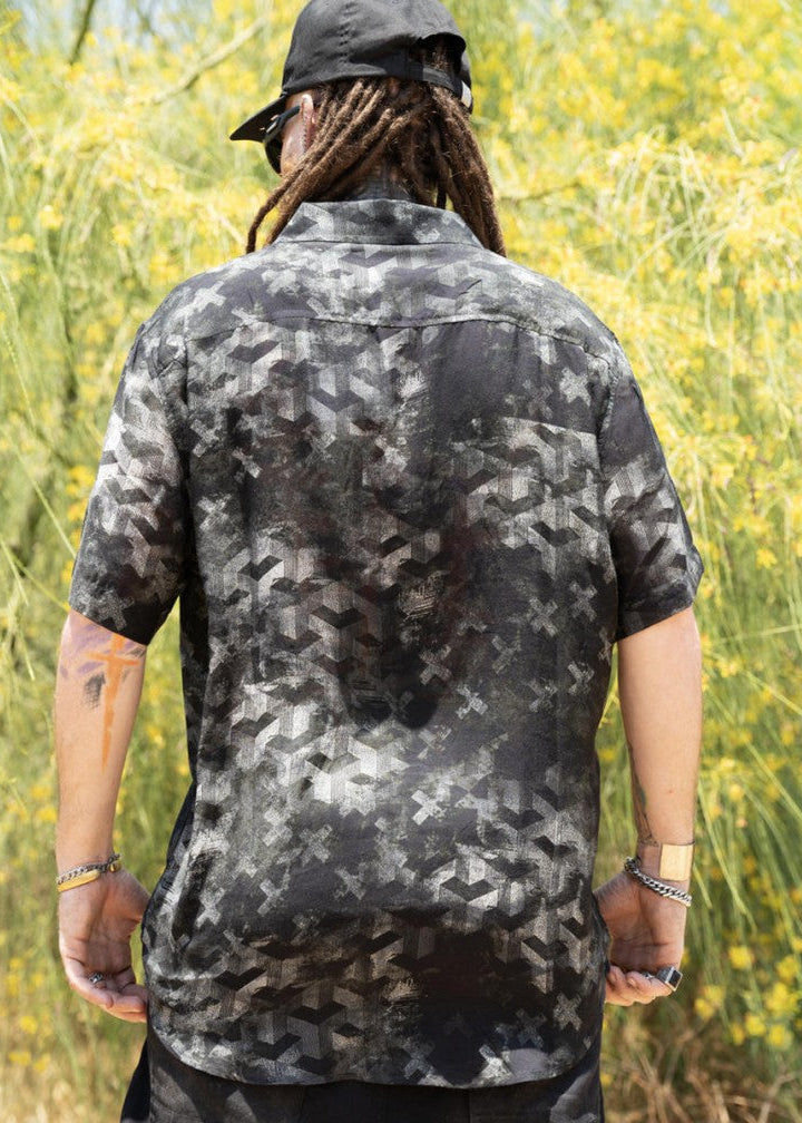 SENGOKU Short Sleeve Button Shirt