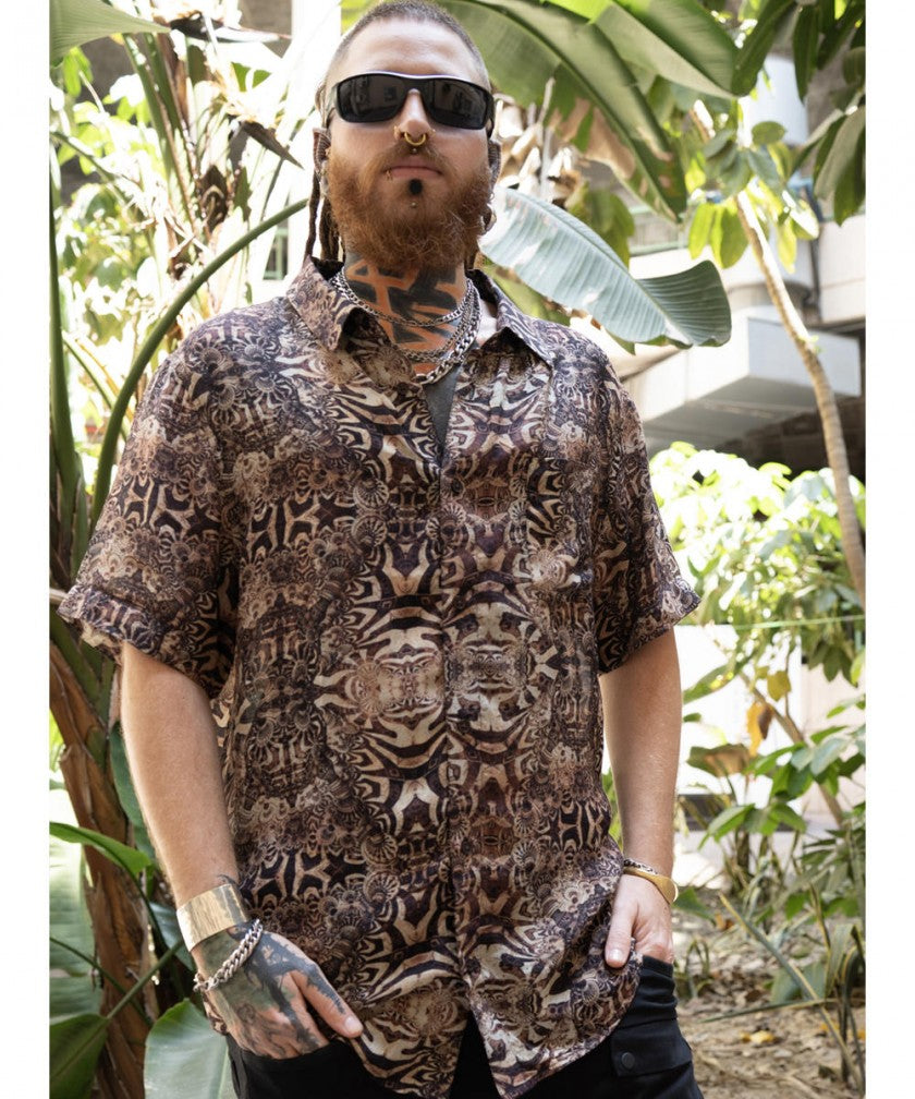 SOLARIS Short Sleeve Botton Shirt