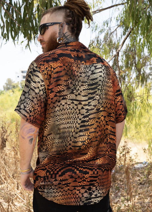 JOJO UNISEX Short Sleeve Button Shirt