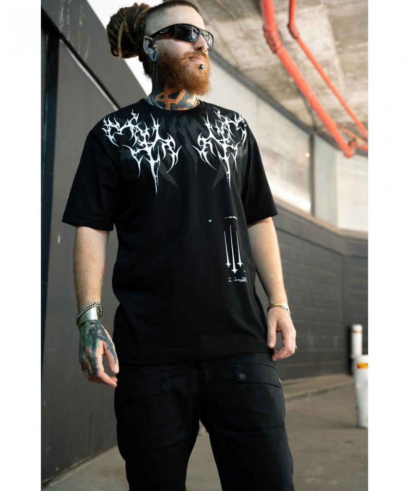 ACID PUNK T-Shirt In Black