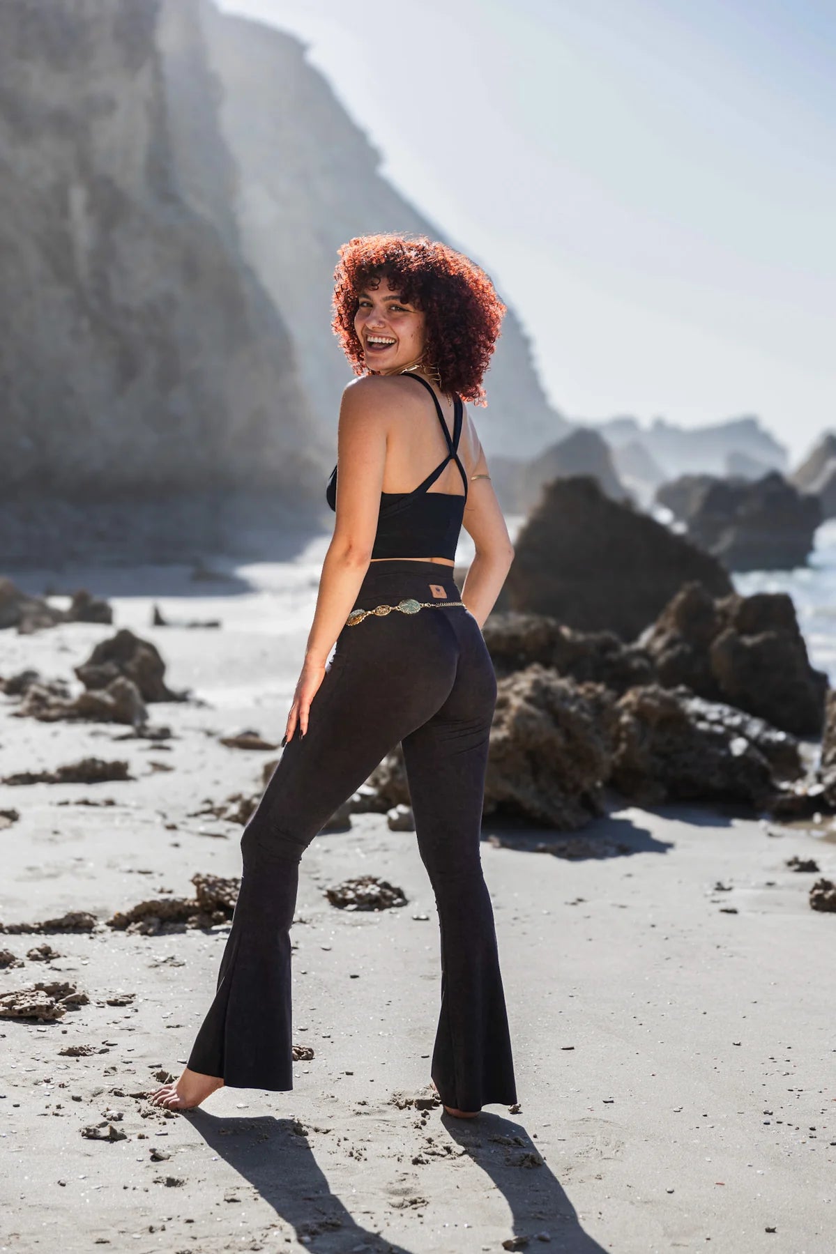 TAMA Crop Top in Black