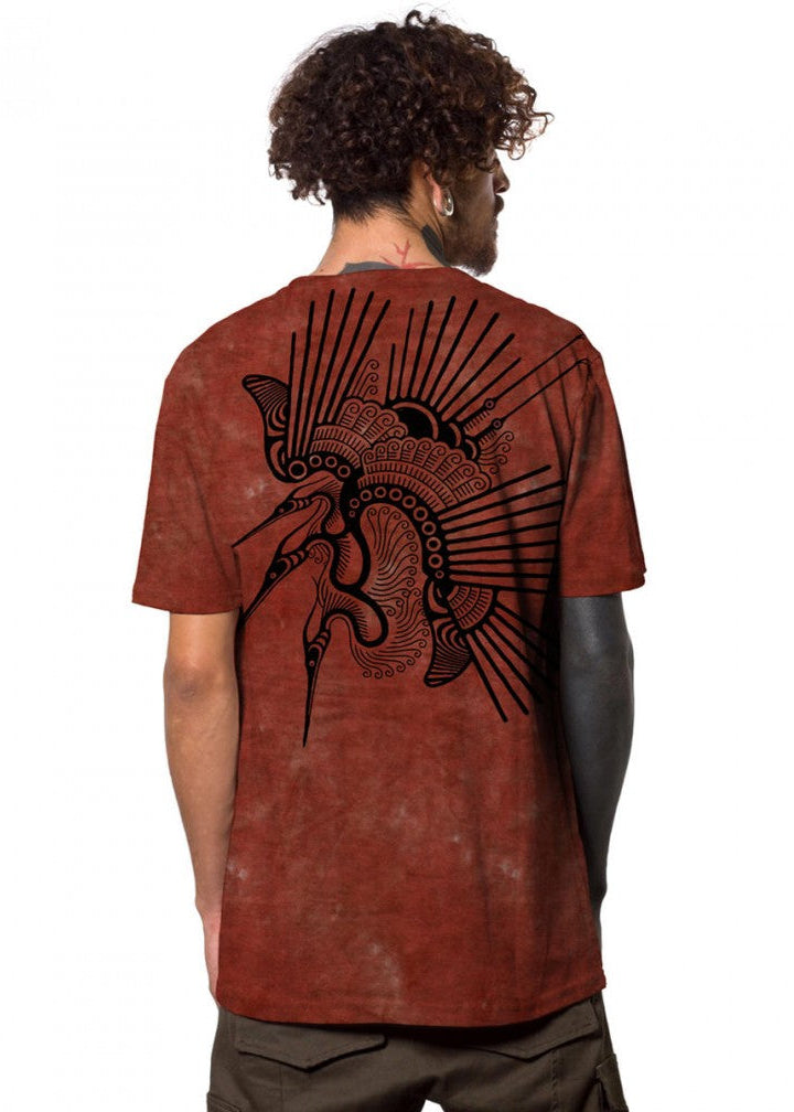 TSURU T-Shirt In Red