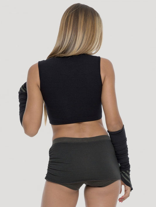 SUPER Crop Top In Black