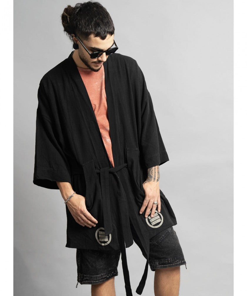 HOSHI Kimono In Black