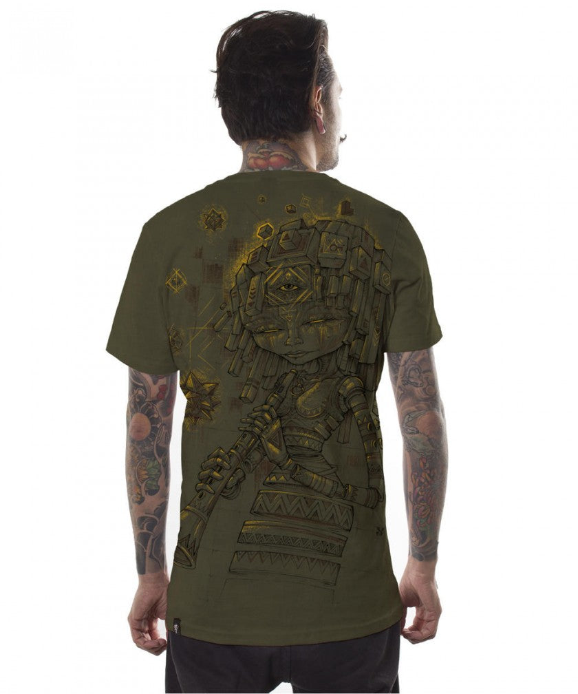CUBINA T-Shirt In Army Green