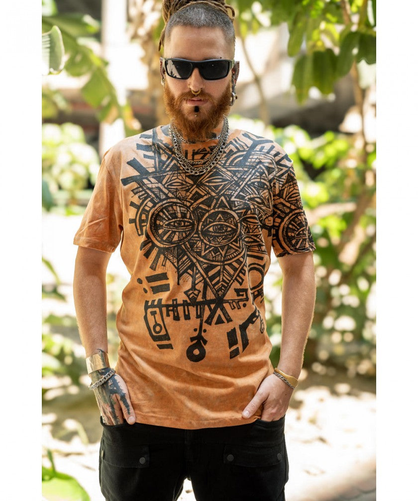 KATERBLU T-Shirt In Orange T.D