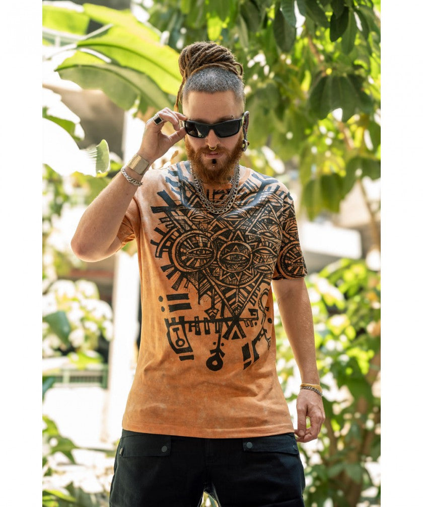 KATERBLU T-Shirt In Orange T.D