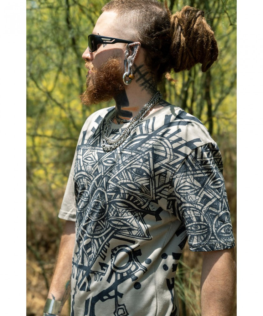 KATERBLU T-Shirt In Light Grey