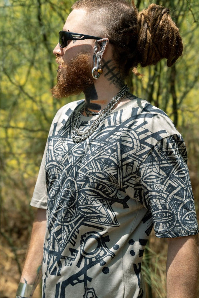 KATERBLU T-Shirt In Light Grey