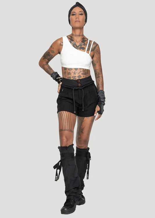 HERA Linen Shorts - Black