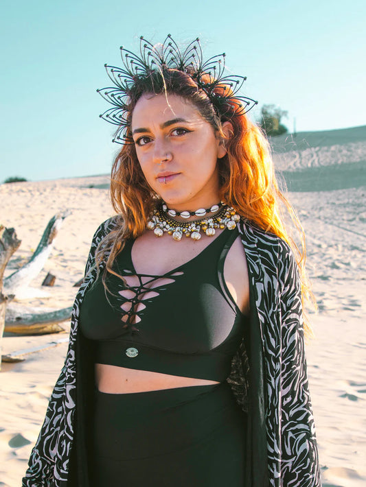 Plus Size - Yoga Tank Top in Black