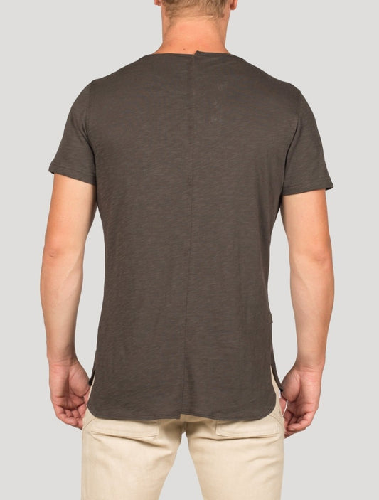 ON TEE T-Shirt In Olive Noir