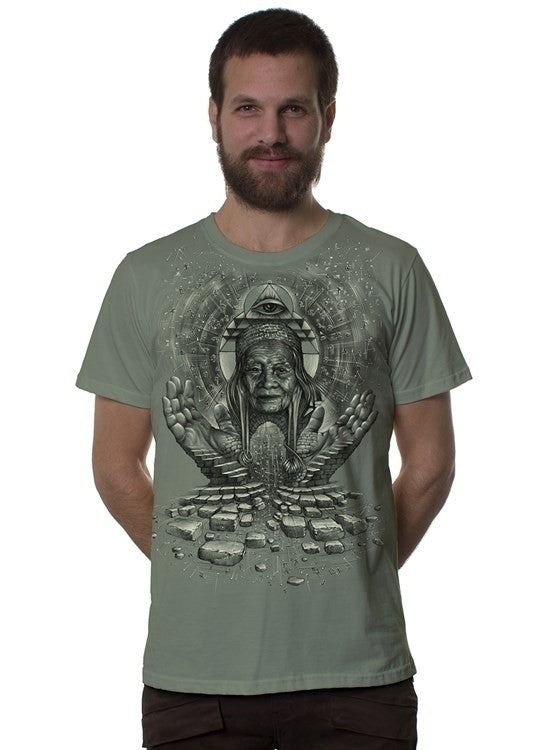 JINPA T-Shirt In Light Green
