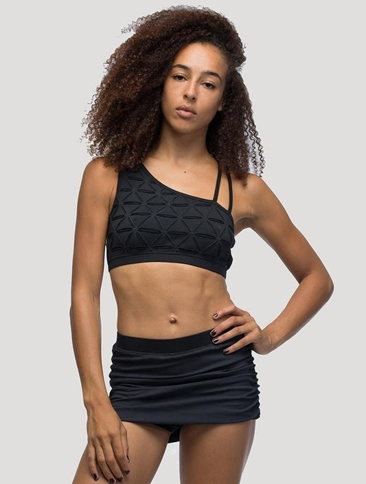 TANGLED Bra Top In Black