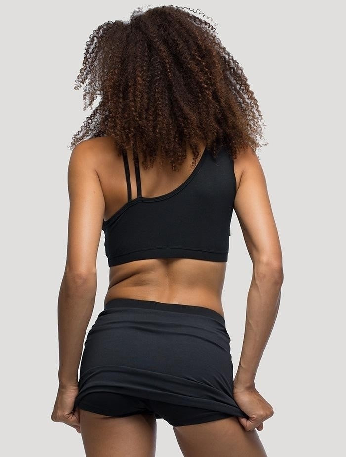 TANGLED Bra Top In Black