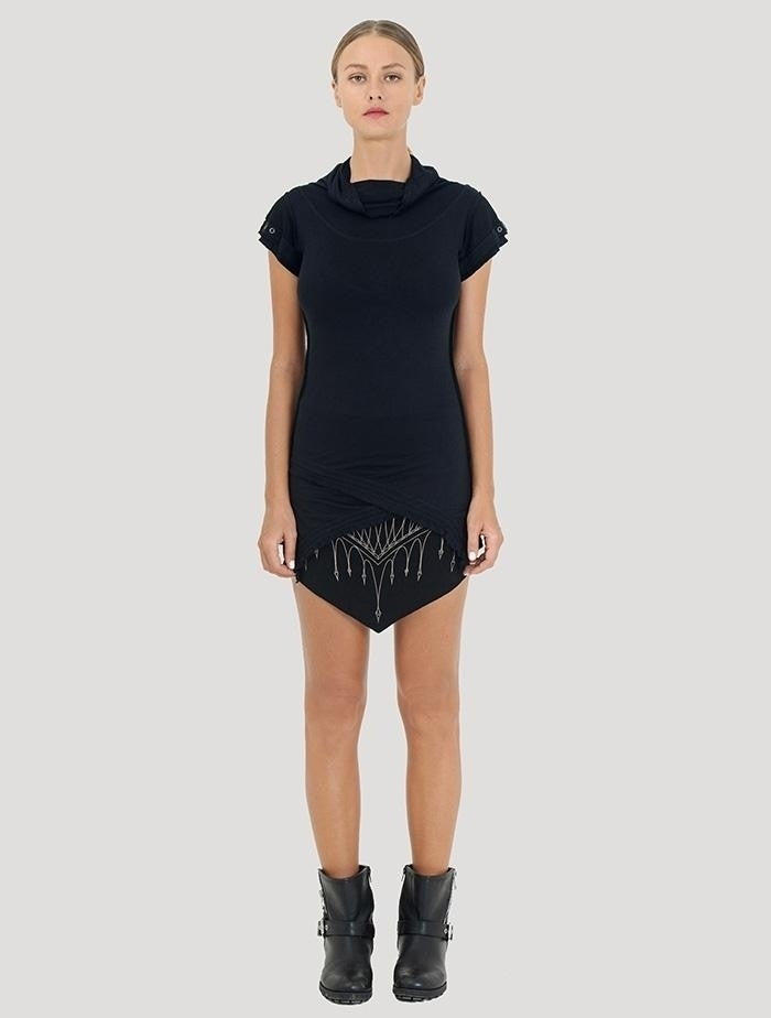 BILLY Short Sleeve Top In Black