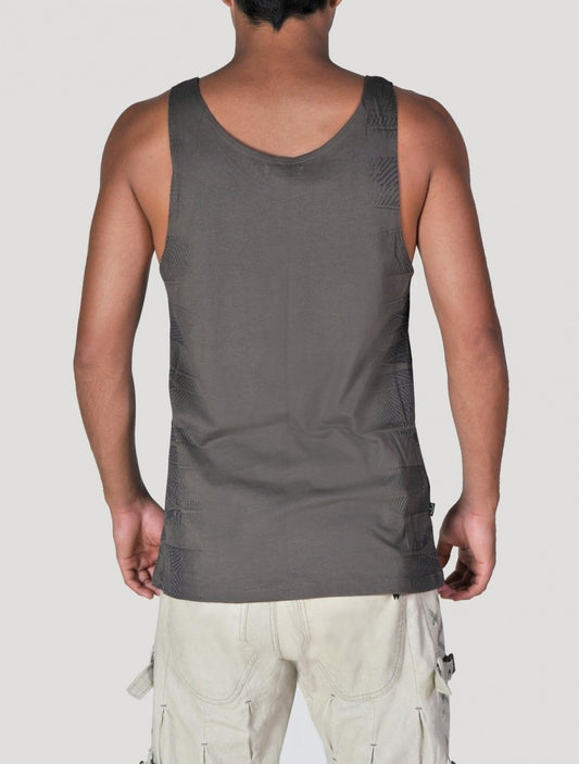 TALLI Sleeveless Tee In Olive
