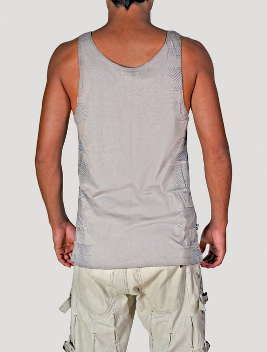 TALLI Sleeveless Tee In Steel
