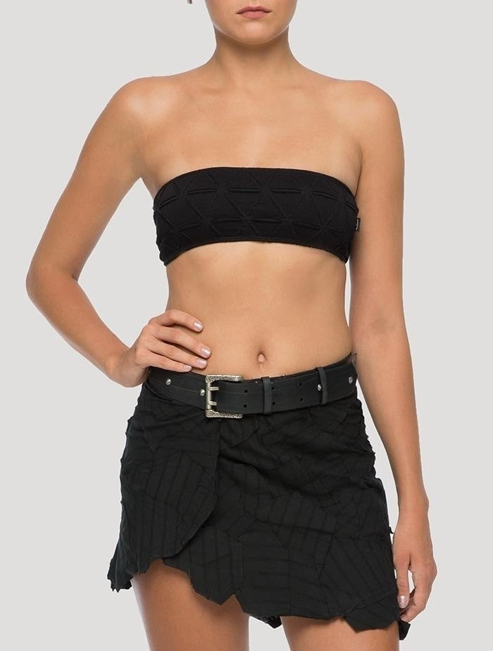 TIGA Boob Tube top In Black