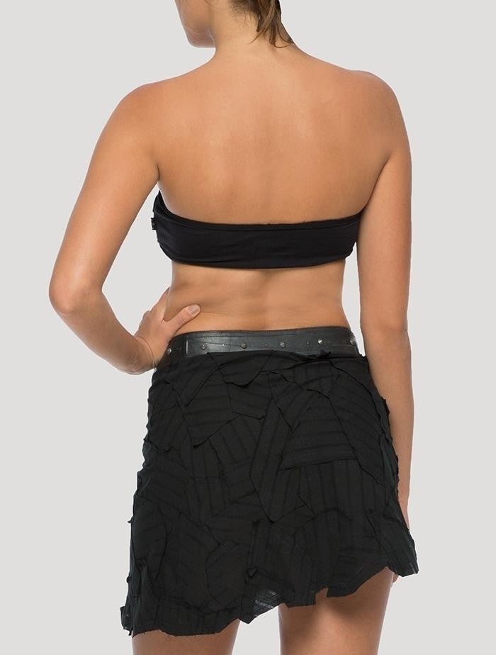 TIGA Boob Tube top In Black