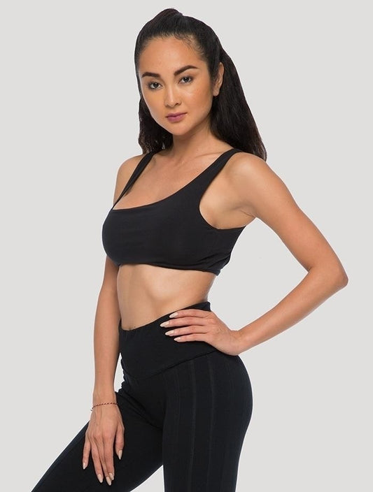 LACED Top top In Black