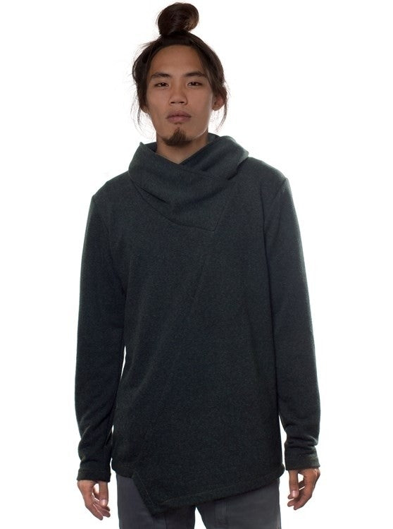 OBI TWO Sleeve Hooded Black