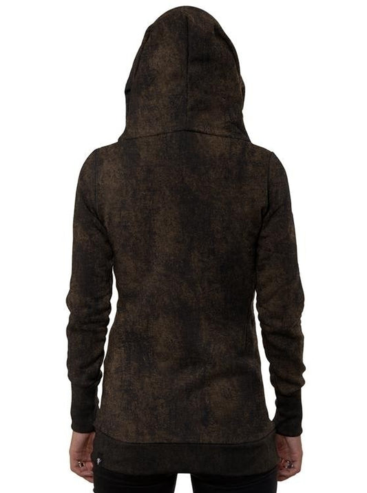 LOVELY REAPER Hood Sweat In Black Rust