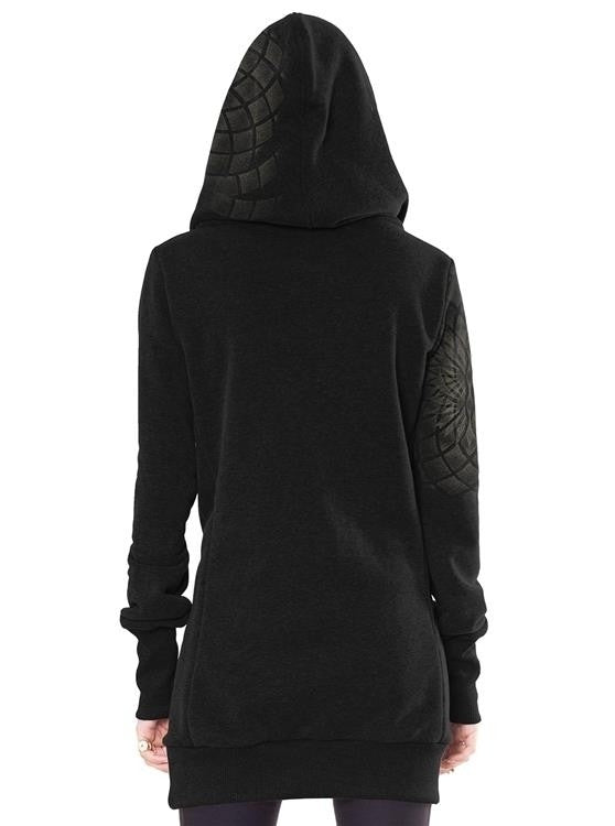 LOTUS Hood Sweat In Black