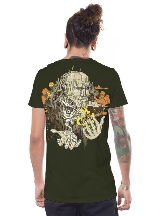 FLEINHEIM T-Shirt In Olive