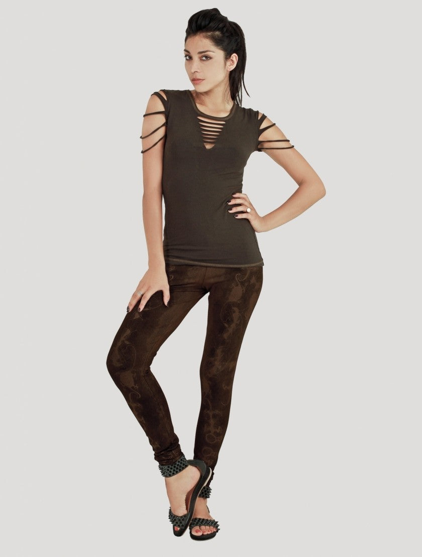 BFB Top In Olive