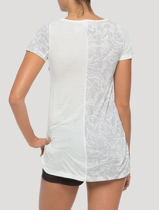 CROSSOP Top In White