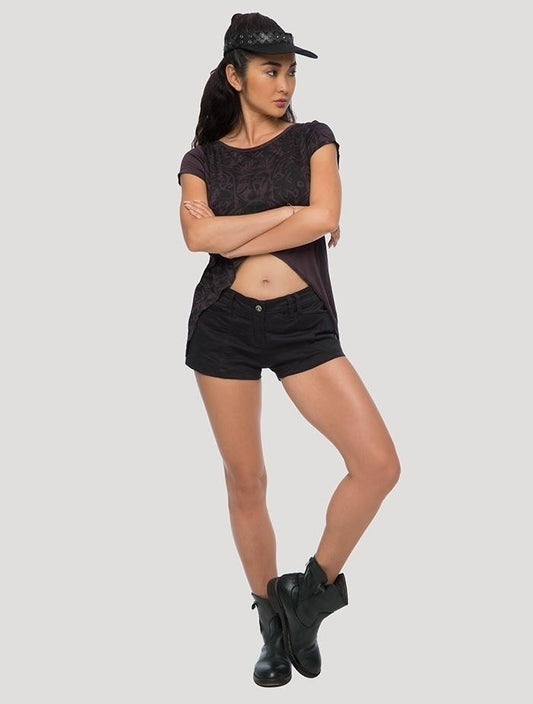 MAGNI Mini Shorts In Black