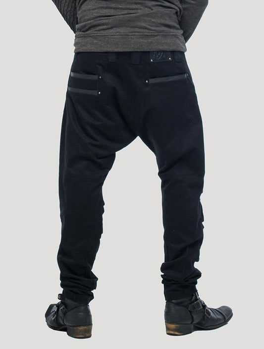 RUBBER Pants In Black