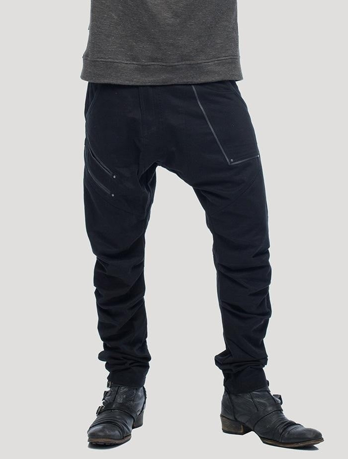 RUBBER Pants In Black
