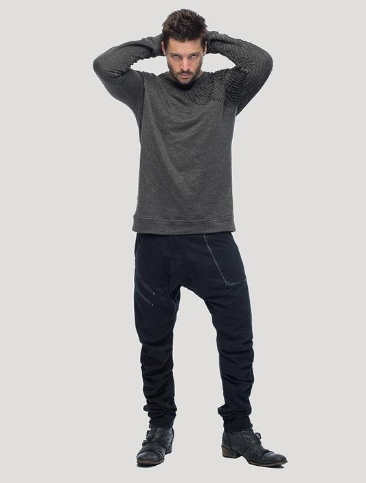 RUBBER Pants In Black