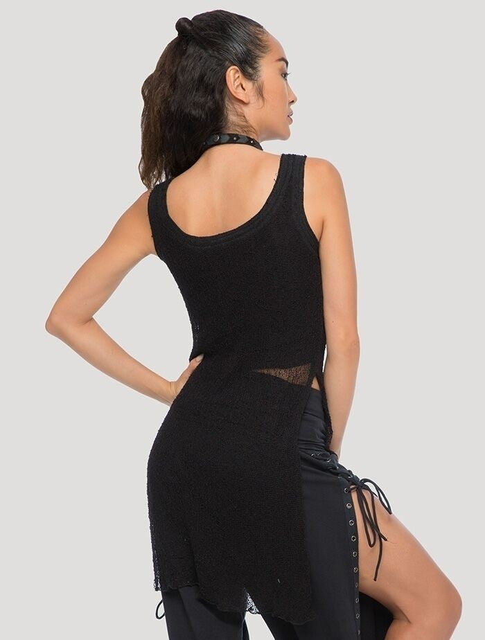 SIN Tank Top In Black