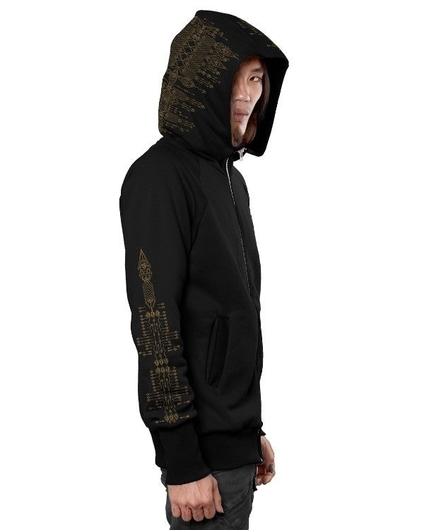ASTARTA Hooded Jacket In Black