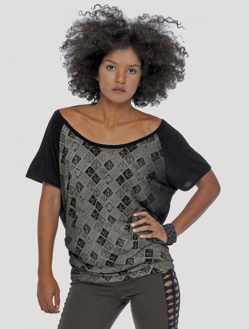 BATIK Top In Black