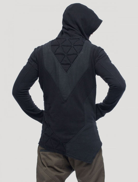 SHINOBI Hooded Jacket In Black