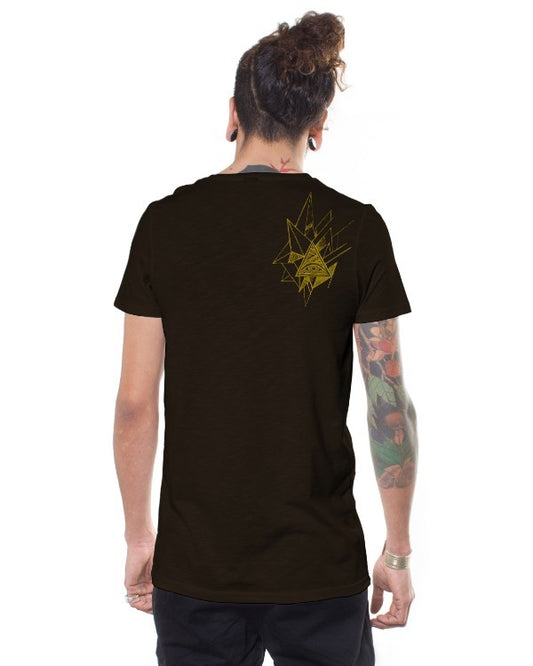 CITY STEPS T-Shirt In Dark Brown