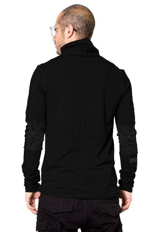 ONE CITY Long Sleeve Shirt In Black
