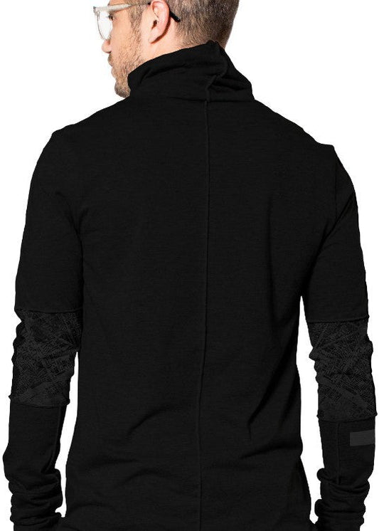 ONE CITY Long Sleeve Shirt In Black