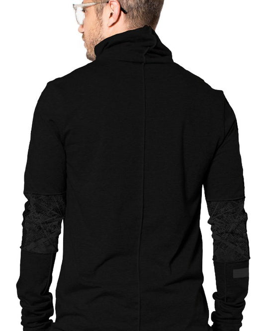 ONE CITY Long Sleeve Shirt In Black