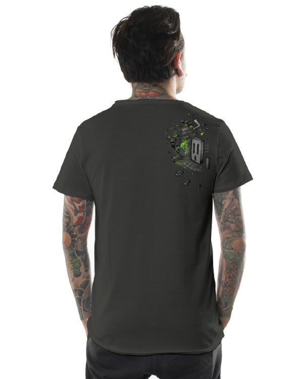 GEOMEISTER T-Shirt In Dark Grey