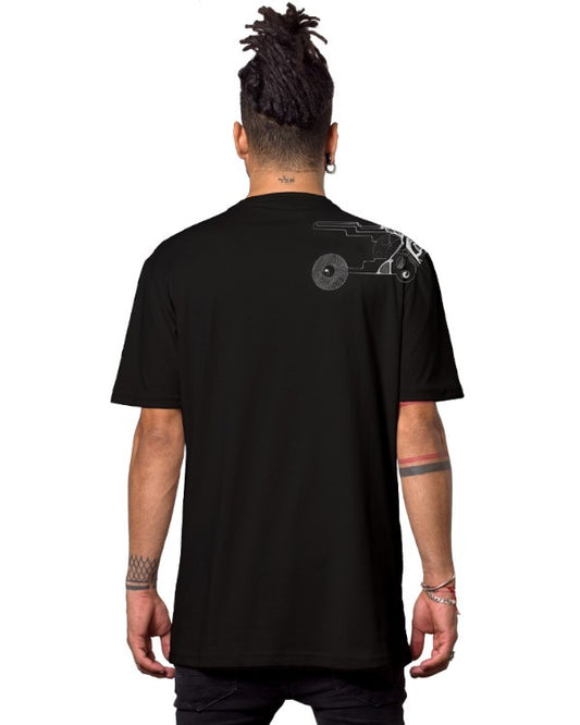 EDISON FISH T-Shirt In Black