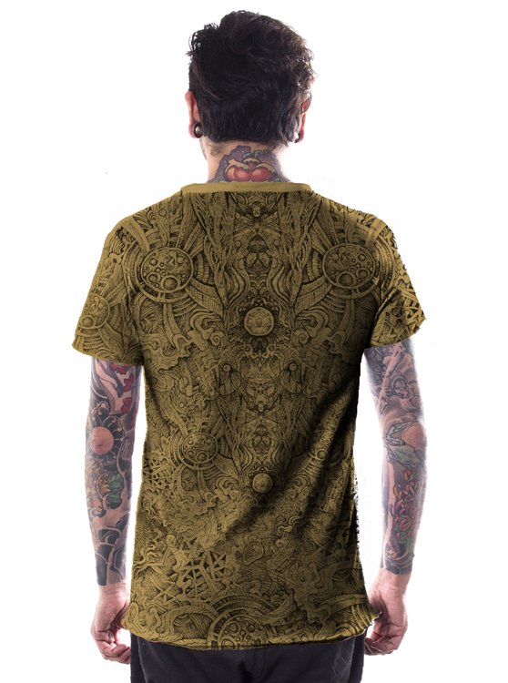 OVERTONES T-Shirt In Musterd